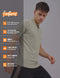 Men Melange Slim Fit Polo T-shirt with DOUBLE COOL