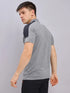 Men Melange Slim Fit Polo T-shirt with DOUBLE COOL