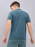 Men Melange Slim Fit Polo T-shirt with DOUBLE COOL
