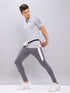 Men Melange Slim Fit Polo T-shirt with DOUBLE COOL