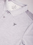 Men Melange Slim Fit Polo T-shirt with DOUBLE COOL