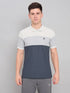 Men Colorblock Slim Fit Polo T-shirt with MATPIQ