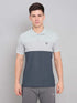 Men Colorblock Slim Fit Polo T-shirt with MATPIQ