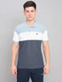 Men Colorblock Slim Fit Polo T-shirt with MATPIQ