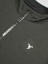 Men Colorblock Slim Fit Mock Neck T-shirt with TECHNO COOL+