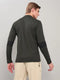 Men Colorblock Slim Fit Mock Neck T-shirt with TECHNO COOL+