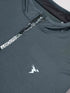 Men Colorblock Slim Fit Mock Neck T-shirt with TECHNO COOL+