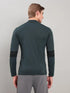 Men Colorblock Slim Fit Mock Neck T-shirt with TECHNO COOL+