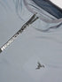 Men Colorblock Slim Fit Mock Neck T-shirt with TECHNO COOL+