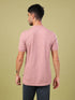 Men Cubic Melange Slim Fit Henley Neck Sports T-shirt with DOUBLE COOL