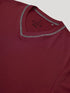 Men Solid Slim Fit V Neck T-shirt with TECHNO COOL+