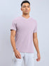 Men Solid Slim Fit V Neck T-shirt with TECHNO COOL+