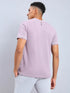 Men Solid Slim Fit V Neck T-shirt with TECHNO COOL+
