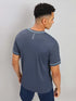 Men Solid Slim Fit V Neck T-shirt with TECHNO COOL+