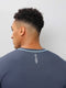 Men Solid Slim Fit V Neck T-shirt with TECHNO COOL+