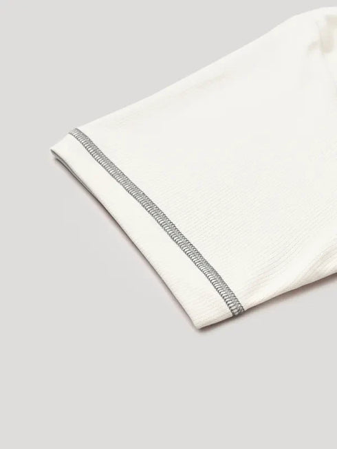 Men Solid Slim Fit V Neck T-shirt with TECHNO COOL+