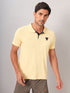 Men Self Design Slim Fit Polo T-shirt with AIRTEX STRIPES (Pack of 2)