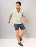Men Self Design Slim Fit Polo T-shirt with AIRTEX STRIPES (Pack of 2)