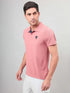 Men Self Design Slim Fit Polo T-shirt with AIRTEX STRIPES