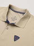 Men Self Design Slim Fit Polo T-shirt with AIRTEX STRIPES
