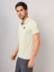 Men Self Design Slim Fit Polo T-shirt with AIRTEX STRIPES