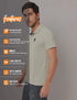 Men Self Design Slim Fit Polo T-shirt with AIRTEX STRIPES
