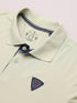 Men Self Design Slim Fit Polo T-shirt with AIRTEX STRIPES
