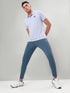 Men Self Design Slim Fit Polo T-shirt with MATPIQ (Pack of 2)