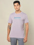 Men Printed Regular Fit Crew Neck T-shirt with TECHNO COOL+