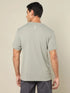Men Printed Regular Fit Crew Neck T-shirt with TECHNO COOL+