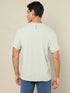 Men Printed Regular Fit Crew Neck T-shirt with TECHNO COOL+