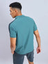 Men Colorblock Slim Fit Polo T-shirt with MATPIQ