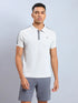 Men Colorblock Slim Fit Polo T-shirt with MATPIQ