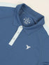 Men Colorblock Slim Fit Polo T-shirt with MATPIQ