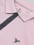 Men Colorblock Slim Fit Polo T-shirt with MATPIQ
