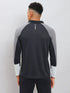 Men Colorblock Slim Fit Polo T-shirt with TECHNO COOL+