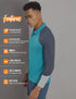 Men Colorblock Slim Fit Polo T-shirt with TECHNO COOL+