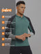Men Colorblock Slim Fit Polo T-shirt with TECHNO COOL+