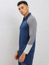 Men Colorblock Slim Fit Polo T-shirt with TECHNO COOL+