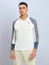 Men Colorblock Slim Fit Polo T-shirt with TECHNO COOL+