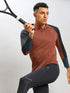 Men Colorblock Slim Fit Polo T-shirt with TECHNO COOL+