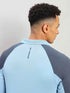 Men Colorblock Slim Fit Polo T-shirt with TECHNO COOL+