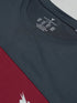 Men Colorblock Slim Fit Crew Neck T-shirt with TECHNO COOL+