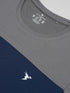 Men Colorblock Slim Fit Crew Neck T-shirt with TECHNO COOL+