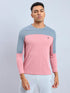 Men Colorblock Slim Fit Crew Neck T-shirt with TECHNO COOL+