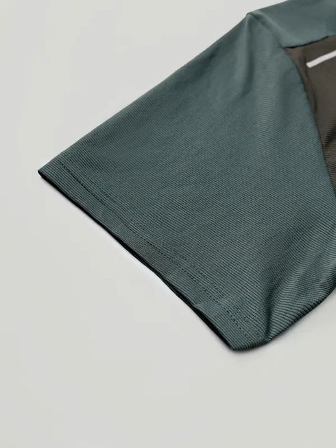 Men Solid Slim Fit Crew Neck T-shirt with ELASTO PLUS