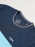 Men Colorblock Slim Fit Crew Neck T-shirt with MATPIQ