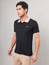 Men Solid Slim Fit Polo Sports T-shirt with MATPIQ
