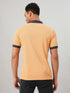 Men Solid Slim Fit Polo Sports T-shirt with MATPIQ