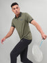 Men Solid Slim Fit Polo Sports T-shirt with MATPIQ (Pack of 2)